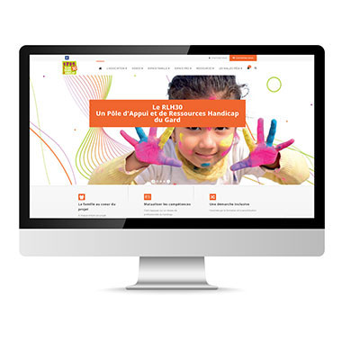 Création de site Wordpress – Réalisation Agence TAG – Exemple : Relais Loisirs Handicap 30
