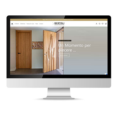 Création de site Woocommerce – Réalisation Agence TAG – Exemple : Bertoli