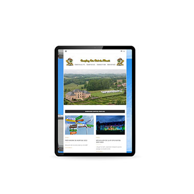 Création de site Blog – Réalisation Agence TAG – Exemple : CCC Ouest