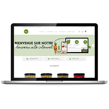 Création de site Prestashop – Réalisation Agence TAG – Exemple : Clac Conserverie