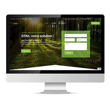 Création de site Wordpress – Réalisation Agence TAG – Exemple : GTA Habitat